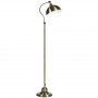 Golvlampa Vintage Mässinglook Justerbar Vinkel 152 cm