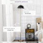 Golvlampa Modern Guld / Svart - E27, 40W