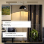 Golvlampa Modern Guld / Svart - E27, 40W