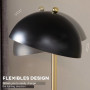 Golvlampa Modern Guld / Svart - E27, 40W