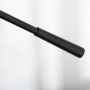 Golvlampa Retro Flexibel Arm 30 x 30 x 131cm Svart