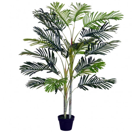 Konstväxt Palm 150 cm med Svart Kruka