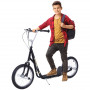 Sparkcykel med Luftgummi Däck 16 tum Scooter Höjdjusterbar 143 x 58 x 92-100 cm