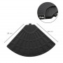 Parasolvikt 4-delat 48 x 48 x 8 cm för 52 kg vatten eller 68 kg sand