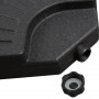 Parasolvikt 4-delat 48 x 48 x 8 cm för 52 kg vatten eller 68 kg sand