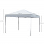 Vikbar Paviljong 2,96L x 2,96B x 2,65H m Med Sidoväggar, Bärväska - Krämvit