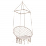 Hängstol Beige Ø80 -150 kg
