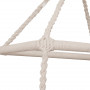 Hängstol Beige Ø80 -150 kg