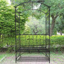 Rosenbåge med Sittbänk, Spaljé 59 x 115 x 203 cm