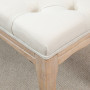 Sittbänk - Sängbänk Vintage Beige 110 x 40 x 48 cm