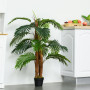 Konstgjord Palm 120 cm Med Kruka