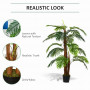Konstväxt Palm 120 cm med Kruka
