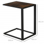 Sidobord C-Formad 40,6 x 50,8 x 64,2 cm