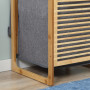 Bambu Tvättkorg med Tvättpåse - 40 x 35 x 60,5 cm