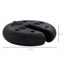 Parasollvikt 4st Ø25 x 6 cm Plast Svart