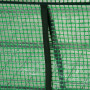 Växthus 3 Hyllor 80 x 49 x 120 cm Metall Grön