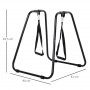 Dip station för träning av biceps, triceps, mag- och ryggmuskler 90x81x92,5cm