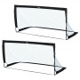 Fotbollsmål Hopfällbart x2 Set 186 x 90 x 89 cm