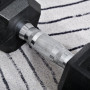 Hantlar Set - 2 x 8 kg Svart