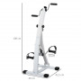 Motionscykel Arm och Ben Tränare Vit 40 x 42,5 x 100cm