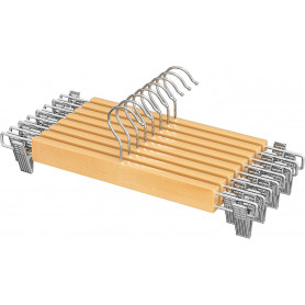 8x Galge Justerbara Klämmor - Trä