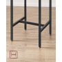 Barbord med Barstol Set - Matbord med 2 Stolar 65 cm Sits Höjd