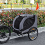 Cykelvagn för Hund med Universalkoppling 130 x 73 x 90 cm
