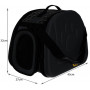 Transportväska för husdjur 43x32x27 cm - Väska till katt/kanin/valp