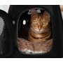Transportväska för husdjur 43x32x27 cm - Väska till katt/kanin/valp