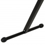 Rullbock Rullstativ upp till 90 kg, metall, svart, 44 x 50 x 68-110 cm