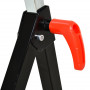 Rullbock Rullstativ upp till 90 kg, metall, svart, 44 x 50 x 68-110 cm