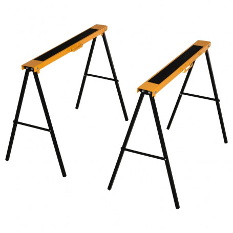 2-Pack Arbetsbock 125 kg - 99,5 x 50 x 78 cm Hopfällbar