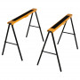 2-Pack Arbetsbock 125 kg - 99,5 x 50 x 78 cm Hopfällbar