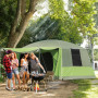 Campingtält Kupoltält 4-8 Personer 405 x 305 x 225 cm