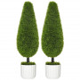 2x Konstväxt Cypress 90 cm