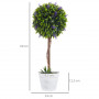 2x Konstväxt lavendel på stam 60 cm