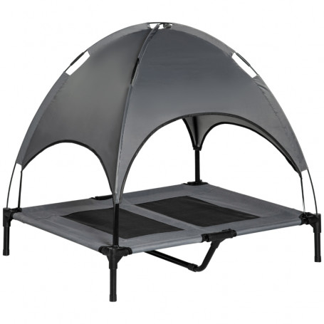 Ute Hundsäng med Tak 92 x 76 x 90 cm