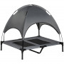 Ute Hundsäng med Tak 92 x 76 x 90 cm