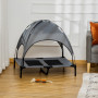 Ute Hundsäng med Tak 92 x 76 x 90 cm