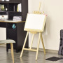 Vikbart Staffli - Studiostafli 90° Justerbart - 51,5 x 71,5 x 134,5 cm - Natur