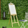 Vikbart Staffli - Studiostafli 90° Justerbart - 51,5 x 71,5 x 134,5 cm - Natur