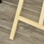 Vikbart Staffli - Studiostafli 90° Justerbart - 51,5 x 71,5 x 134,5 cm - Natur