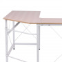 Hörn Skrivbord Ek / Vit 150 x 150 x 76 cm