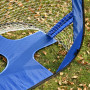 Fotbollsmål set x2 med Träningsmatta 123 x 80 x 80 cm