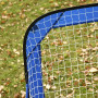Fotbollsmål set x2 med Träningsmatta 123 x 80 x 80 cm
