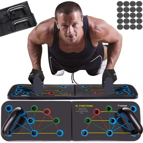 Push-up Board med Handtag / Bräda