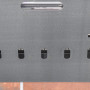 Bärbar Gasgrill BBQ Rostfritt Stål 52 x 40 x 31 cm