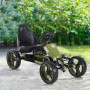 GoKart pedalbil stor hjul 3-6 år -105 x 54 x 61cm