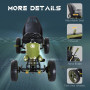 GoKart pedalbil stor hjul 3-6 år -105 x 54 x 61cm