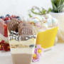 Dessert Koppar Fyrkantiga 120 ml 50-pack
